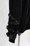 画像5: DimMoire / 超ハトメファーフードパーカー  ブラック H-26-04-21-1043-0-TO-KB-ZH (5)