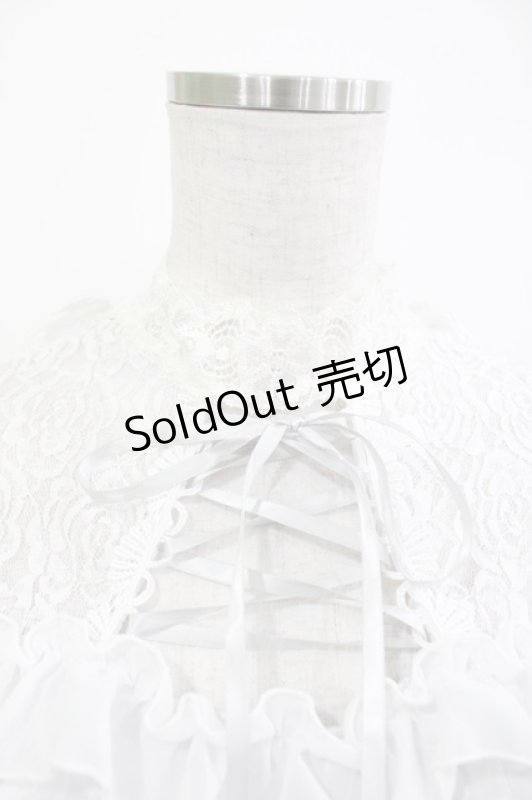 画像4: MR corset / クロシェット風エンジェルウィングワンピース  グレー H-26-04-21-1009-PU-OP-KB-ZH (4)