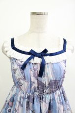 画像4: PUTUMAYO / Lost in the gardenジャンパースカート  サックス H-26-04-21-1010-PT-OP-KB-ZH (4)