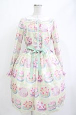 画像1: Emily Temple cute / Decoration CAKEワンピース M クリーム H-26-04-21-1011-ET-OP-KB-ZH (1)