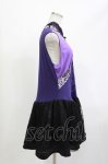 画像2: Qutie Frash / チャイナワンピース  パープル H-26-04-21-1018-QU-OP-KB-ZH (2)