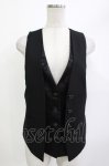 画像1: Qutie Frash / レイヤード風ベスト  黒 H-26-04-21-1019-QU-TO-KB-ZH (1)