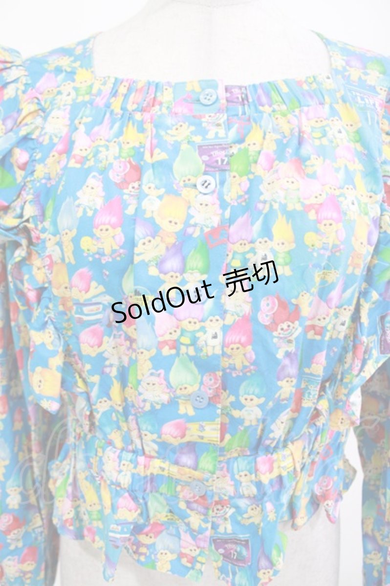 画像4: LAND by MILK BOY / GOOD LUCK TROLLS   ブルー H-26-04-21-1024-0-TO-KB-ZH (4)