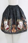 画像1: Enchantlic Enchantilly / 猫の王女さまの音楽会〜ヴァイオリン〜 スカート Free ブラック H-26-04-21-006-LO-SK-NS-ZH (1)