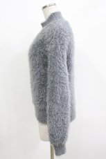 画像2: axes femme / パール付きフェザーニット Free グレー H-26-04-21-061-AX-TO-NS-ZT658 (2)