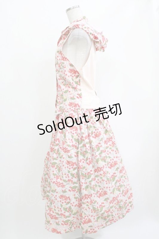 画像2: PINK HOUSE / チェリープリントセットアップ Free ピンク H-26-04-21-010-LO-OP-NS-ZH (2)