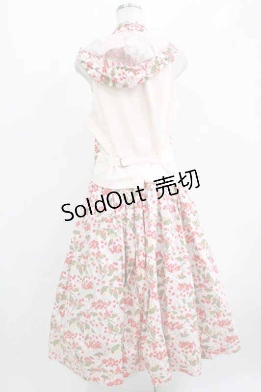画像3: PINK HOUSE / チェリープリントセットアップ Free ピンク H-26-04-21-010-LO-OP-NS-ZH (3)