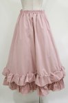 画像3: FLC / MINA*ティアードスカート M ピンク H-26-04-21-023-LO-SK-NS-ZH (3)