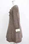 画像2: Fi.n.t / グレンチェックワンピース Free BROWN H-26-04-22-026-CA-OP-NS-ZH (2)