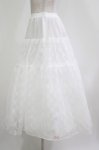 画像2: ROSA BIANCA / フープパニエ/ロング丈 73cm丈 ホワイト H-26-04-22-030-EL-SK-NS-ZH (2)