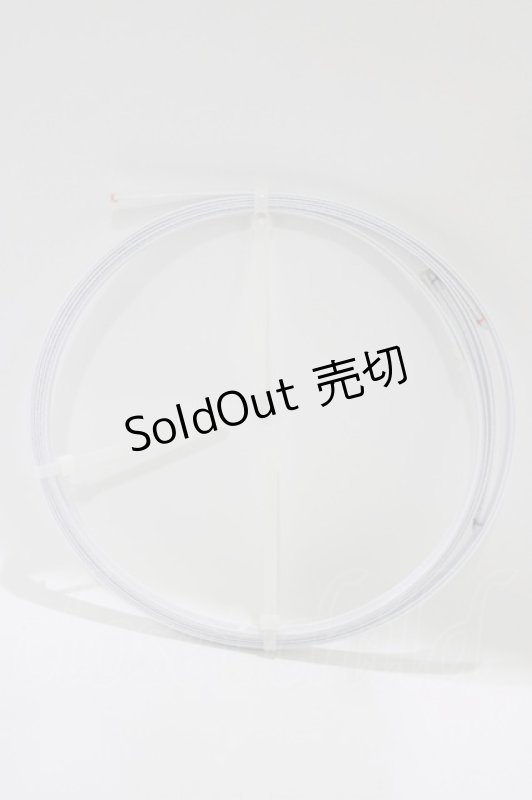 画像5: ROSA BIANCA / フープパニエ/ロング丈 73cm丈 ホワイト H-26-04-22-030-EL-SK-NS-ZH (5)