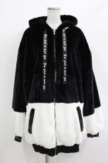 画像1: Jamieエーエヌケー / バイカラーファーブルゾン M ブラック H-26-04-22-032-0-CO-NS-ZTC078 (1)