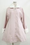 画像1: DearMyLove / バックティアードコート LL ピンク H-26-04-22-003-EL-CO-NS-ZH (1)