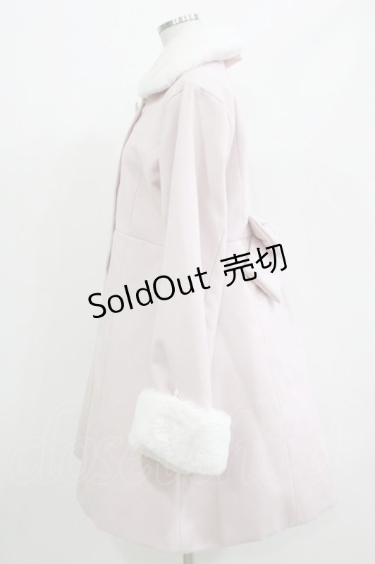 画像2: DearMyLove / バックティアードコート LL ピンク H-26-04-22-003-EL-CO-NS-ZH (2)