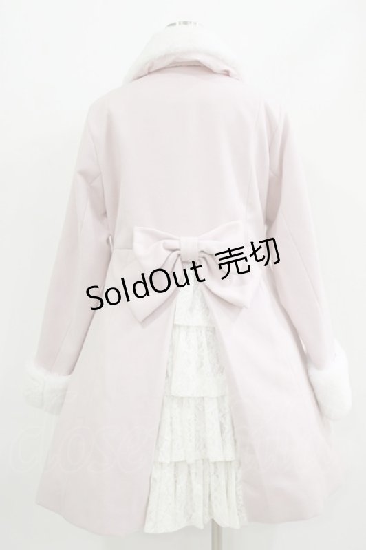 画像3: DearMyLove / バックティアードコート LL ピンク H-26-04-22-003-EL-CO-NS-ZH (3)