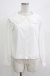 画像1: mille fille closet by LODISPOTTO / romantic dollyブラウス M オフ H-26-04-22-041-LO-BL-NS-ZH (1)