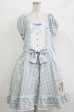 画像1: CHIP CLIP / 五月アイ/ワンピース 3L サックス H-26-04-22-004-PU-OP-NS-ZH (1)