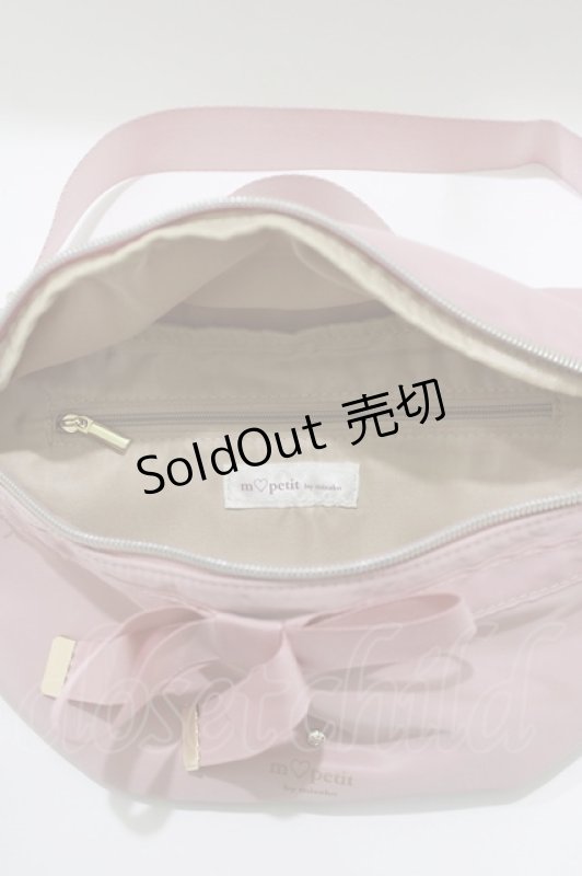画像3: m petit by misako / AMリボンツキボディB  ピンク H-26-04-22-052-LO-BG-NS-ZH (3)
