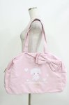 画像1: m petit by misako / マイメロディ/ボストンバッグ 縦34cm横48cmマチ幅16.5cm ピンク H-26-04-22-054-LO-BG-NS-ZH (1)
