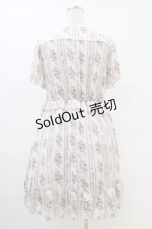 画像2: axes femme / 花柄ワンピース M オフ H-26-04-22-1037-AX-BL-NS-ZH (2)