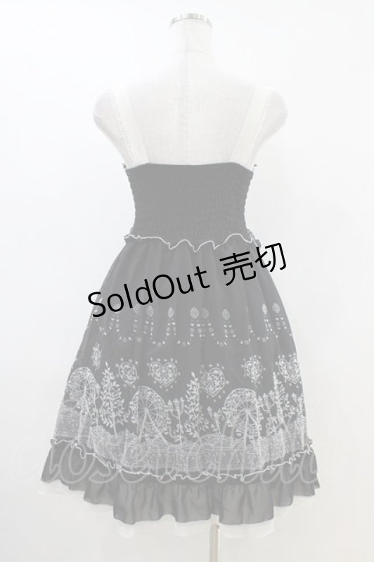 画像2: axes femme / ハートメルヘン2WAYチュニ M ブラック H-26-04-22-1040-AX-OP-NS-ZH (2)