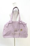 画像1: m petit by misako / NINA’Sコラボ ボストンバッグ  ラベンダー H-26-04-22-1023-LO-BG-NS-ZH (1)