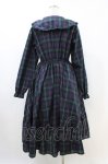 画像2: m petit by misako / TT*AOKチェックワンピース LL ネイビー H-26-04-22-1030-LO-OP-NS-ZH (2)