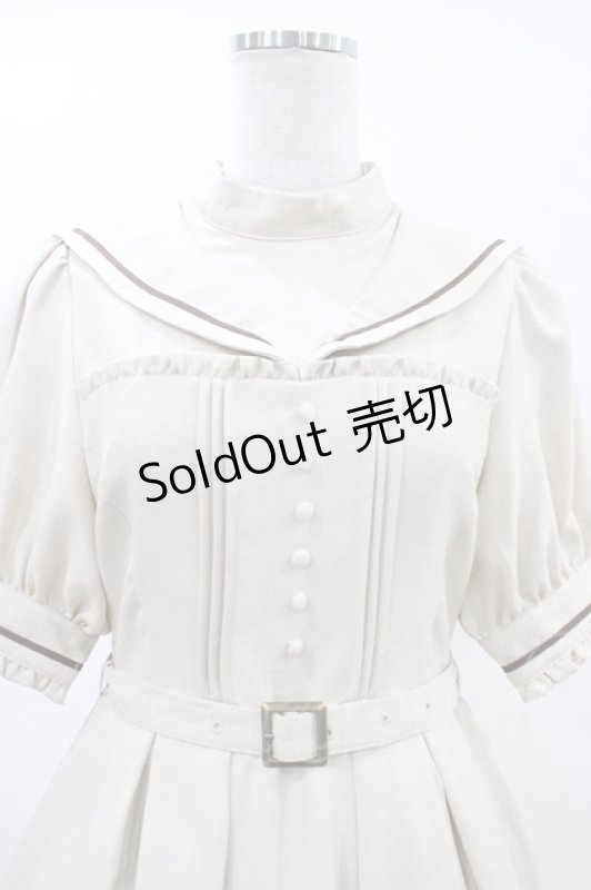 画像3: Kurumi Collaboration / マリンアカデミアワンピース M アイボリー H-26-04-22-1034-GO-OP-NS-ZH (3)