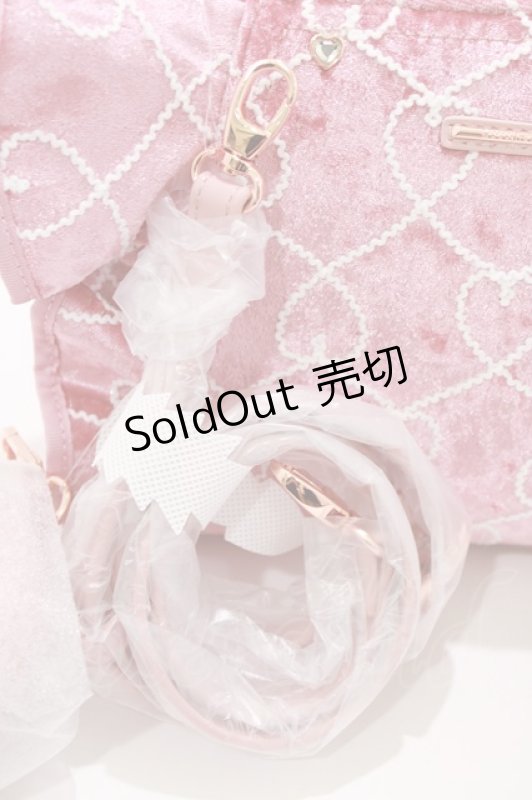 画像5: SAMANTHAVEGA / 「マイメロディコレクション」フリルハンドバッグ  ピンク H-26-04-22-058-LO-BG-NS-ZH (5)