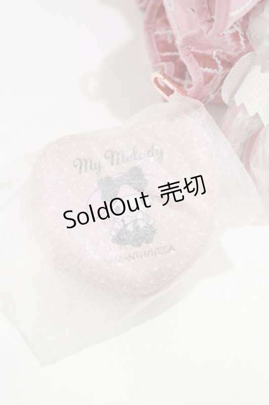 画像6: SAMANTHAVEGA / 「マイメロディコレクション」フリルハンドバッグ  ピンク H-26-04-22-058-LO-BG-NS-ZH (6)