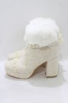 画像2: Swankiss / EV snow peal short boots L OFF White H-26-04-22-081-CA-SH-NS-ZH (2)