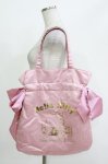 画像1: Maison de FLEUR / ハローキティコラボダブルリボントートバッグ  ピンク H-26-04-22-082-LO-BG-NS-ZH (1)