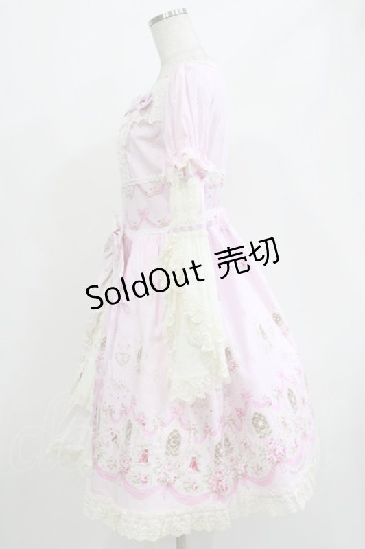 画像2: BABY,THE STARS SHINE BRIGHT / パリの窓柄ワンピース Free ピンク H-26-04-22-002-BA-OP-NS-ZH (2)