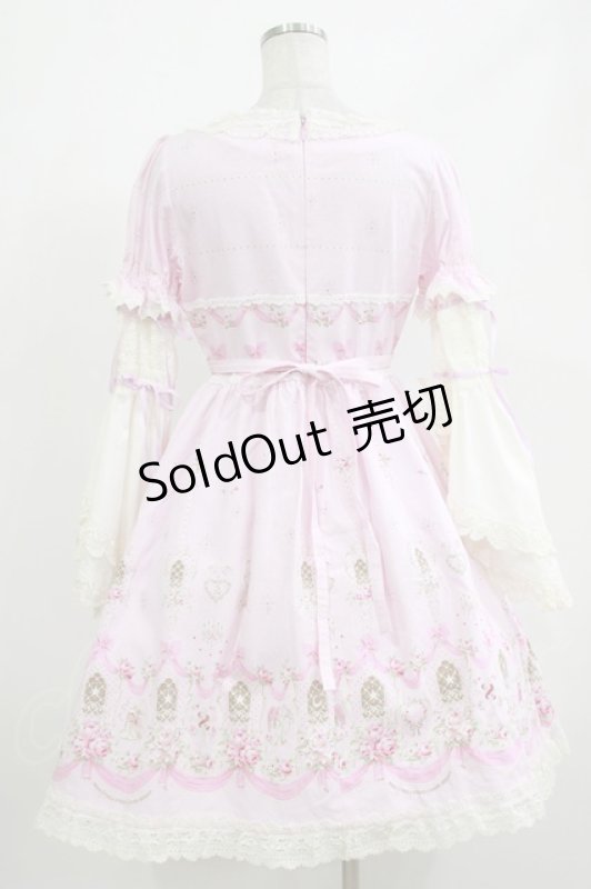 画像3: BABY,THE STARS SHINE BRIGHT / パリの窓柄ワンピース Free ピンク H-26-04-22-002-BA-OP-NS-ZH (3)