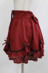 画像2: Secret Honey / 裾スカラスカート M ワイン H-26-04-23-030-CA-SK-NS-ZH (2)