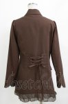 画像3: axes femme / マニッシュロングジャケット M ブラウン H-26-04-23-033-AX-JA-NS-ZH (3)