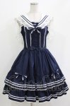 画像1: AND ROMEO / セーラージャンパースカート Free ネイビー H-26-04-23-004-LO-OP-NS-ZH (1)