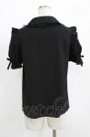 画像3: Secret Honey / スリット袖ボレロ切替ブラウス Free ブラック H-26-04-23-041-CA-BL-NS-ZH (3)