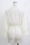 画像3: LIZ LISA / シフォンフリルボレロ Free アイボリー H-26-04-23-047-LO-TO-NS-ZH (3)