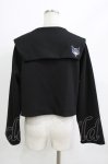 画像3: m petit by misako / サンリオキャラクターズコラボ クロミセーラーカーディガン M ブラック H-26-04-23-051-LO-TO-NS-ZH (3)