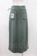 画像2: LAND by MILK BOY / LAND LONG BOA SKIRT  カーキ H-26-04-23-1028-0-SK-KB-ZT0517H (2)