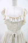 画像4: Vallee lys / Enchanting Maiden Apron  アイボリー H-26-04-23-1003-GO-OP-KB-ZH (4)