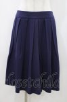 画像1: Jane Marple Dans Le Salon / プリーツスカート  ネイビー H-26-04-23-1030-JM-SK-KB-ZH (1)