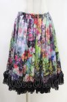 画像1: Triple fortune / 水没薔薇スカート   H-26-04-23-1009-EL-SK-KB-ZH (1)