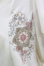 画像5: Ozz oneste / 和チャイナプリント刺繍スカート  アイボリー×オレンジ H-26-04-23-1010-OO-SK-KB-ZH (5)