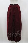 画像3: Ozz oneste / 刺繍袴スカート  エンジ H-26-04-23-1012-OO-SK-KB-ZH (3)