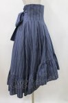 画像2: Sheglit / "小夜曲"バッスルスカート  ネイビー H-26-04-23-1013-EL-SK-KB-ZH (2)