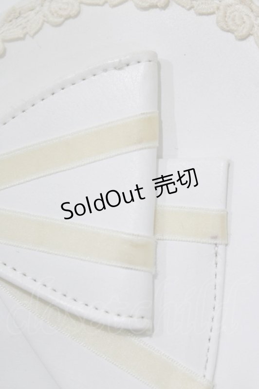 画像5: BABY,THE STARS SHINE BRIGHT / リボンハートバッグ  オフ H-26-04-23-054-BA-BG-NS-ZH (5)