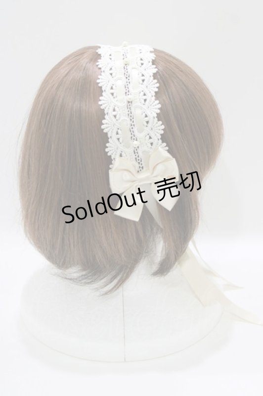 画像3: Innocent World / ラナンキュラスの乙女ヘッドドレス  生成り H-26-04-23-069-IW-AC-NS-ZH (3)