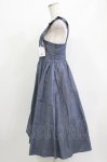 画像2: Fi.n.t / ショルダーフリルソフトデニムジャンパースカート Free NAVY H-26-04-23-012-CA-OP-NS-ZH (2)